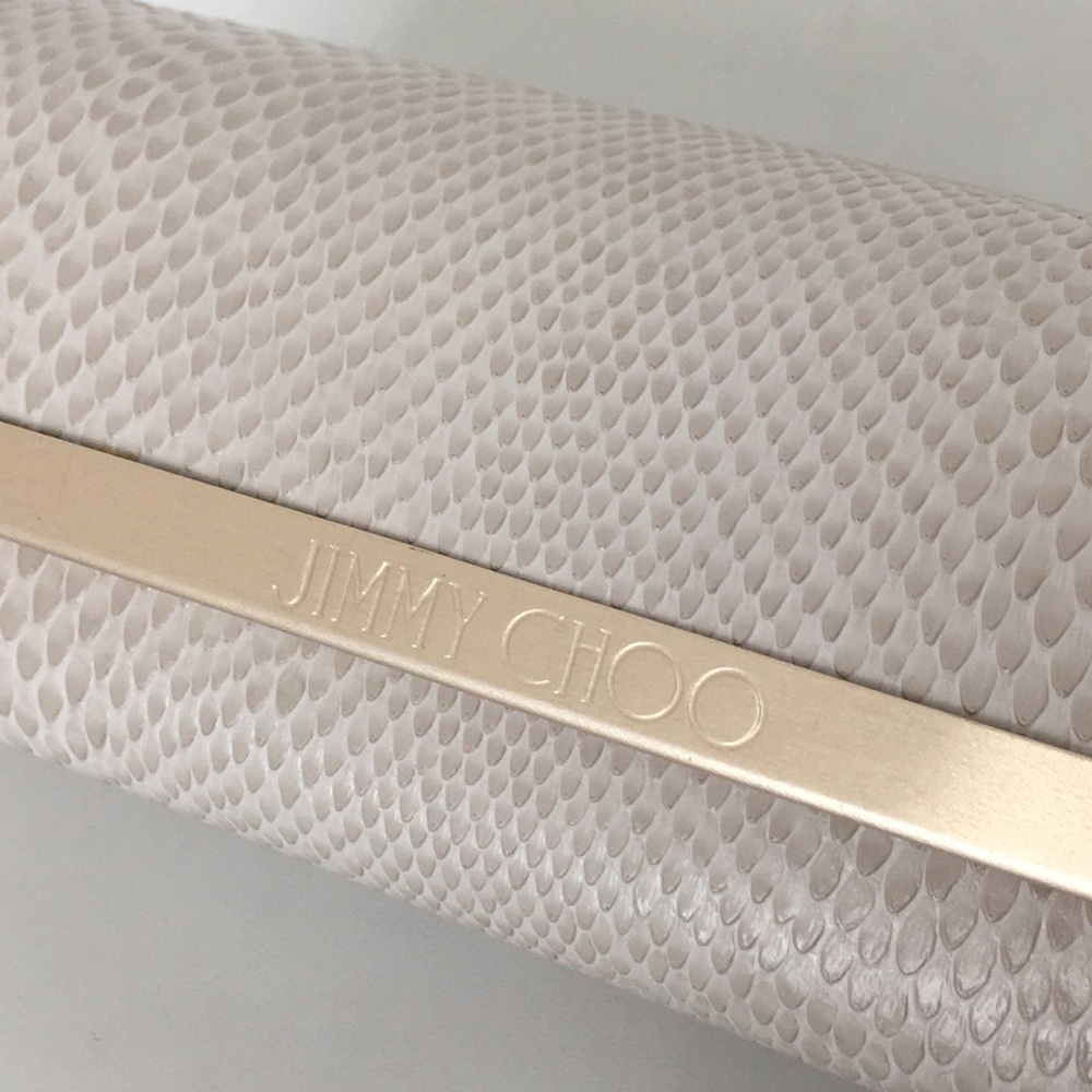 Jimmy Choo Snakeskin Embossed Replacement Sunglasses Case